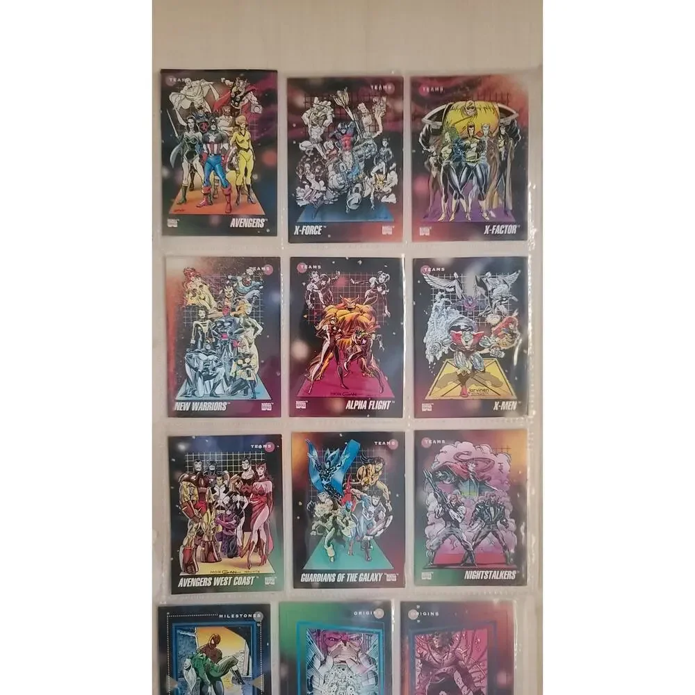 1992 Impel Marvel Universe Series 3 Lot Of 38 Cards